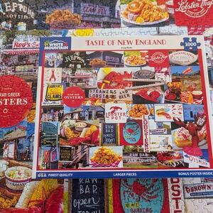 White Mountain "Taste of New England' 1,000 Piece Puzzle